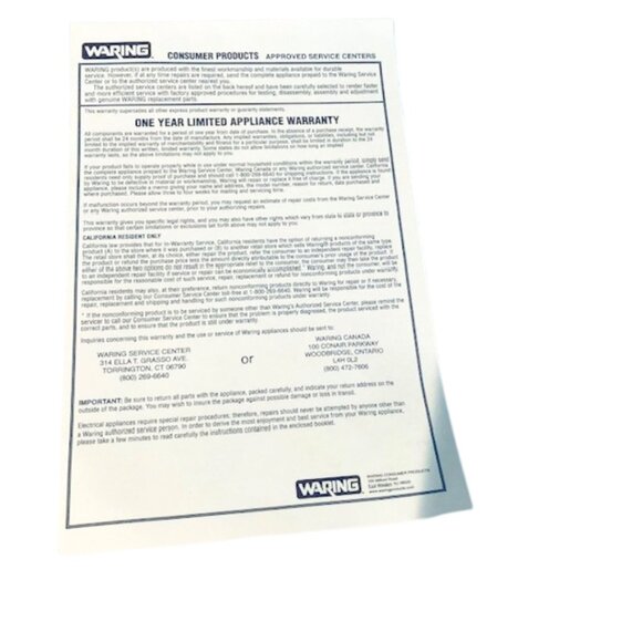 Waring Pro Deep Fryer - Picture 6 of 6